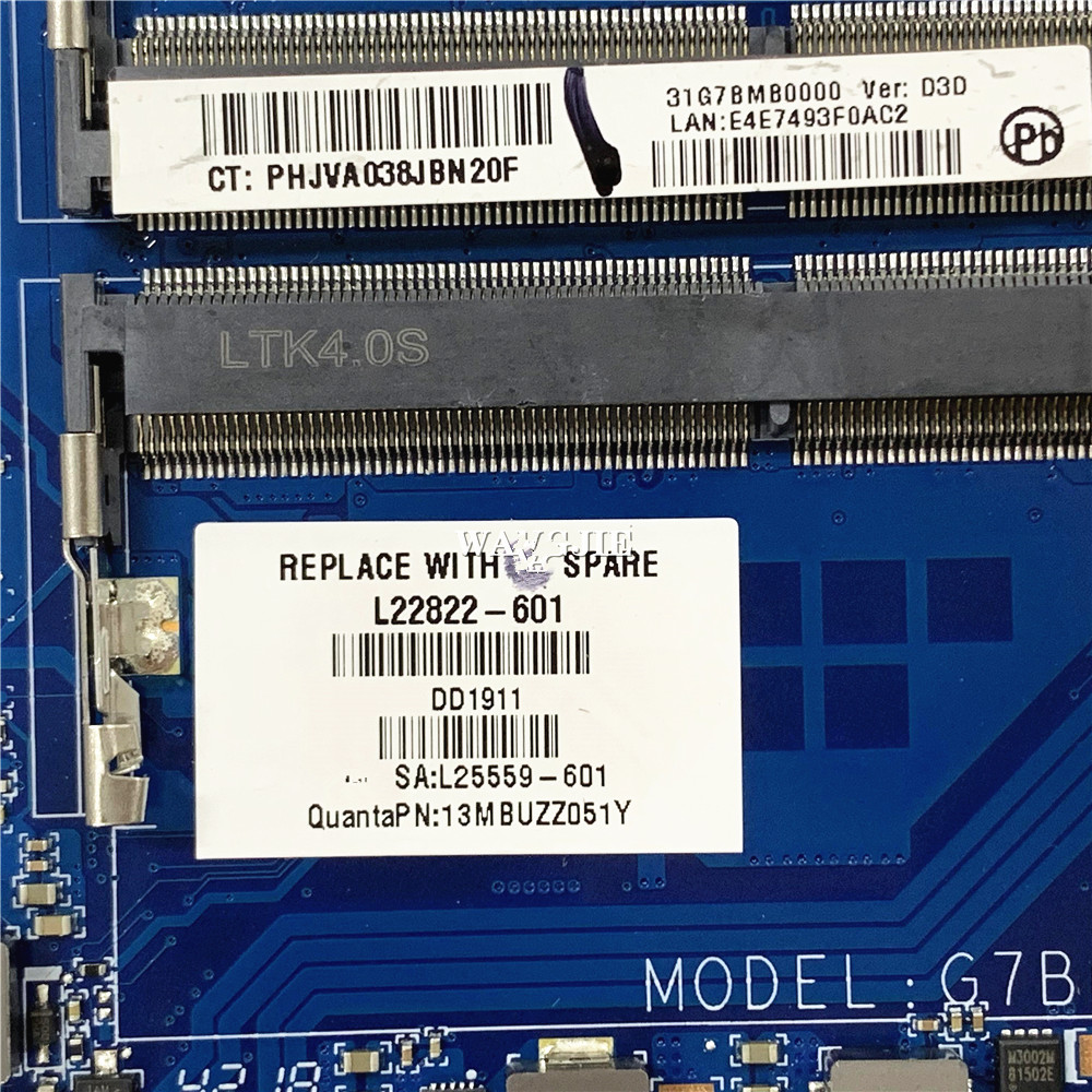 DA0G7BMB6D1 DA0G7BMB6D0 For HP - đánh giá và giá Ddr4 32Gb