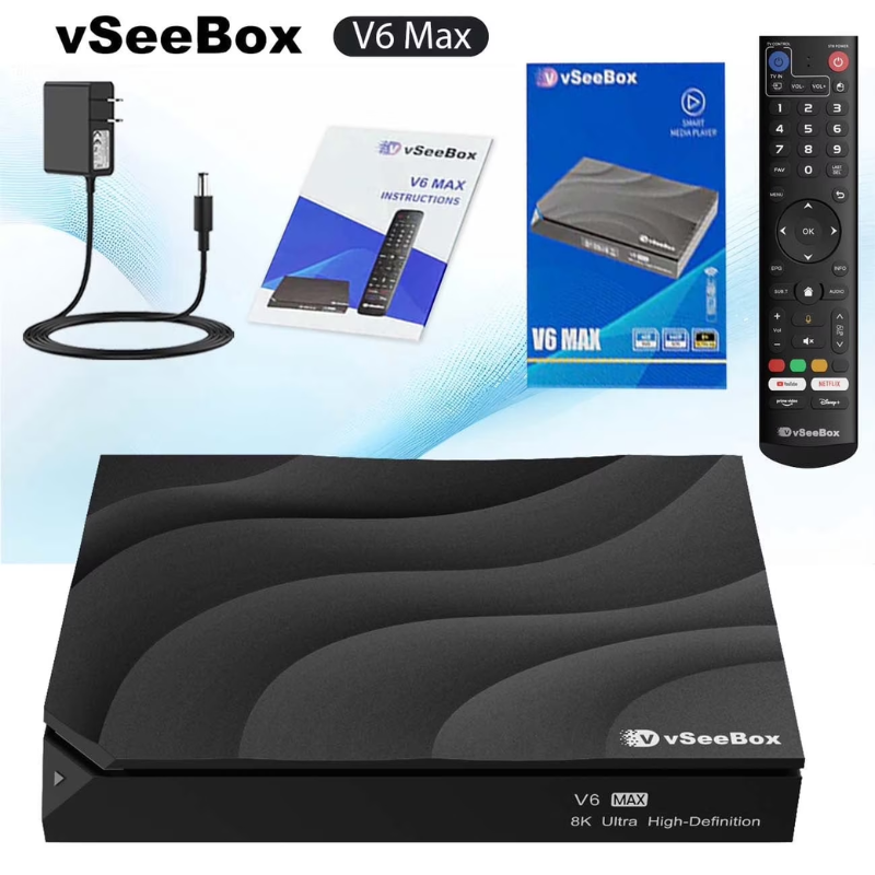 vSeeBox V6 Max | 64GB 8K HD |  - đánh giá và giá Ddr3 8Gb